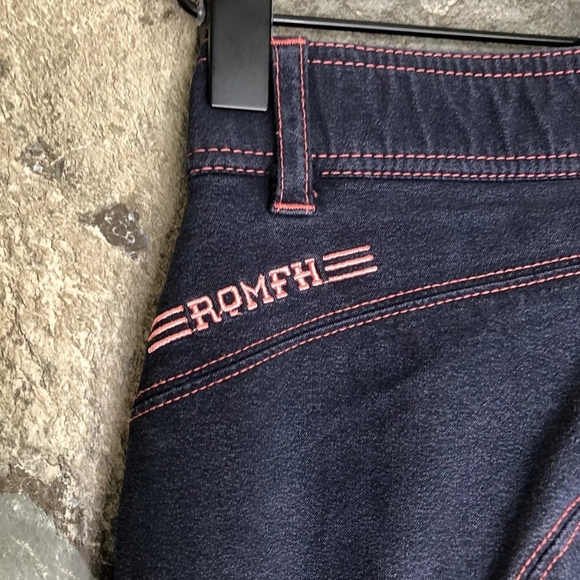 Romfh 'Sarafina' Full Seat Breeches in Navy, Women's 26 R - Picture 2 of 9